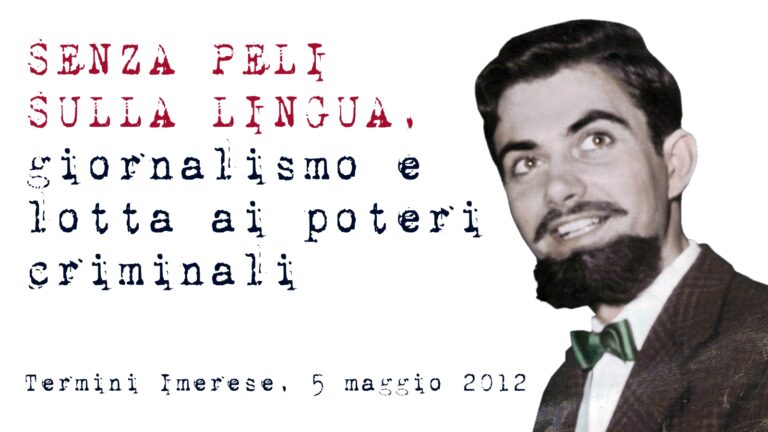 Senza peli sulla lingua – dibattito nell’anniversario dell’omicidio di Cosimo Cristina