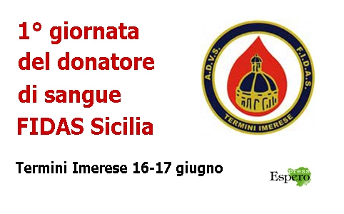 Prima giornata del Donatore FIDAS Sicilia – Sfilata, maratona e premiazione partecipanti
