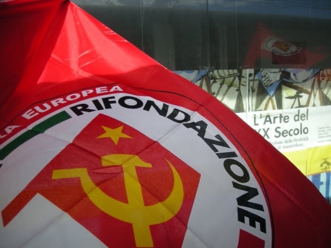 Comizio di Rifondazione Comunista con Antonio Marotta e Claudio Fava