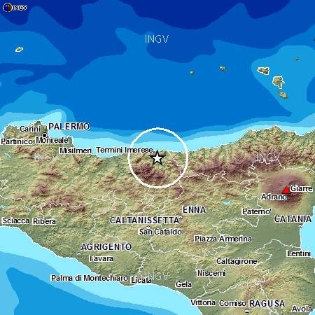 Tre scosse di terremoto di lieve entità nel territorio