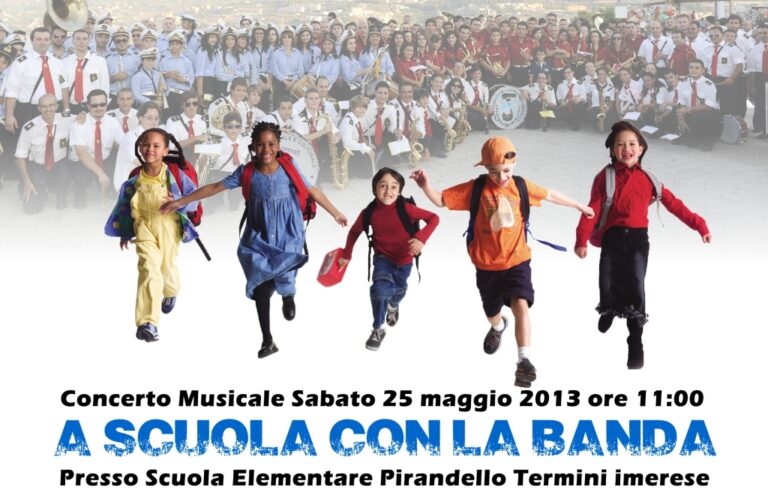 A Scuola con la Banda musicale