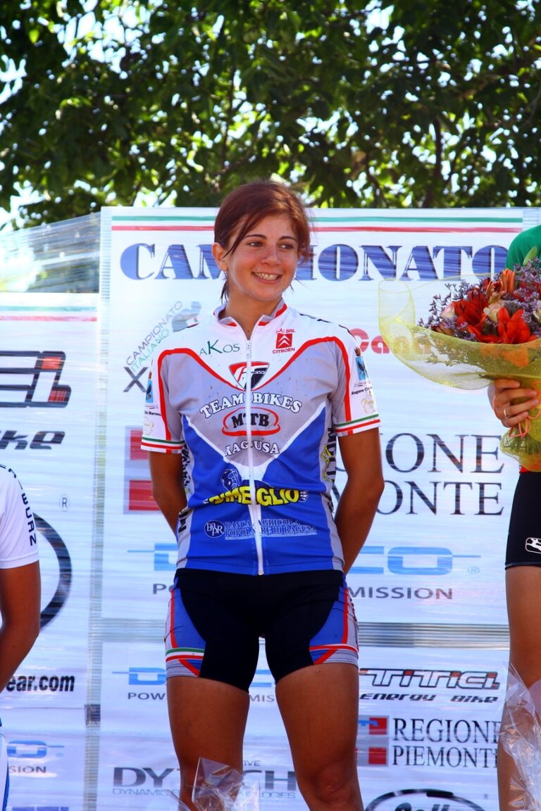 Nina Gulino è vicecampionessa italiana di mountain bike