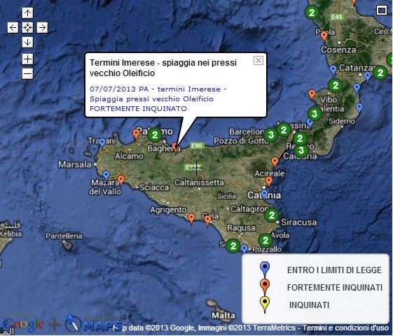 Mare ancora inquinato. E il sindaco che fa?