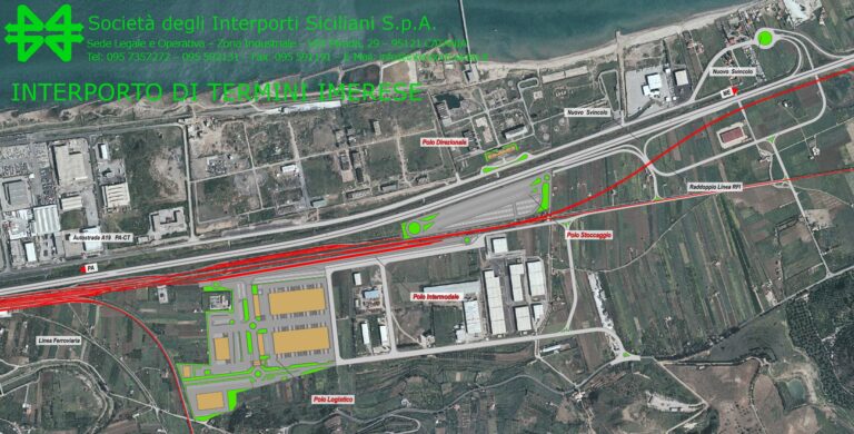 Aggiudicato l’appalto per l’Interporto di Termini Imerese