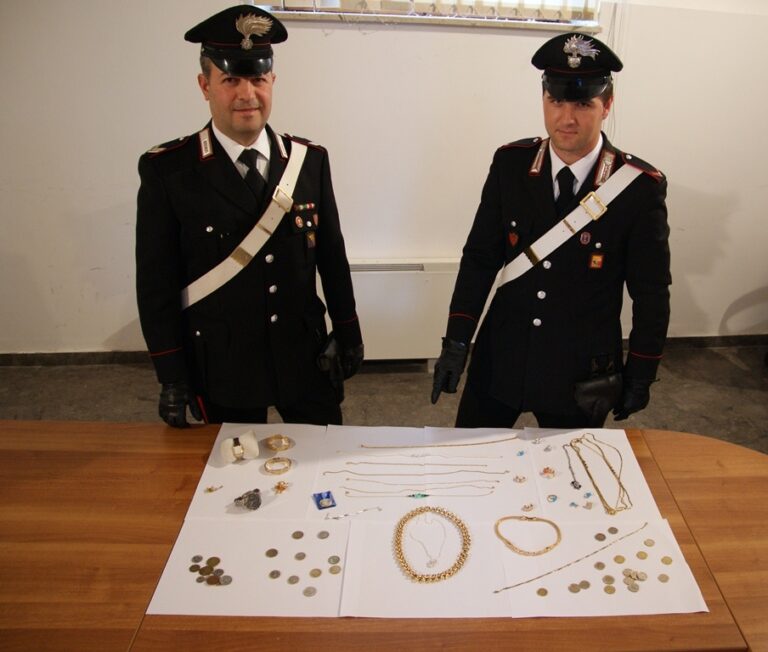 Cefalù. A Capodanno arrestati dai Carabinieri due giovani ladri di appartamento