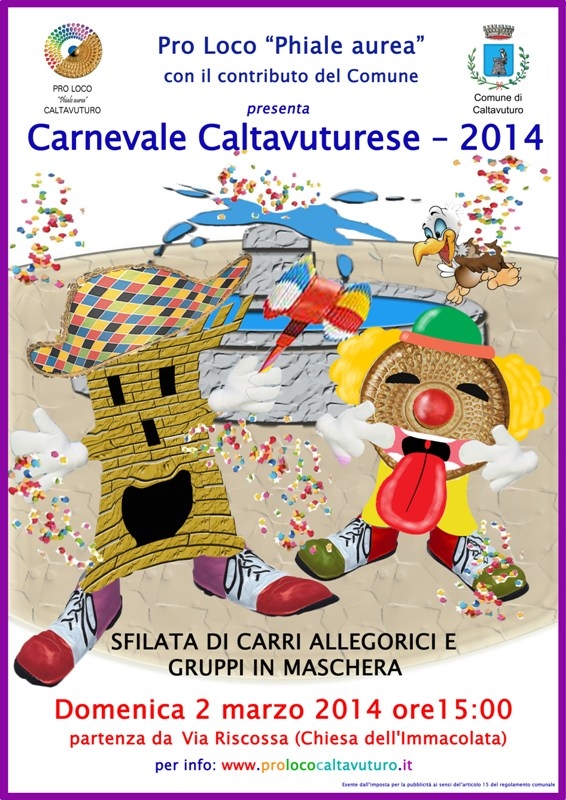 Carri e maschere per il carnevale caltavuturese