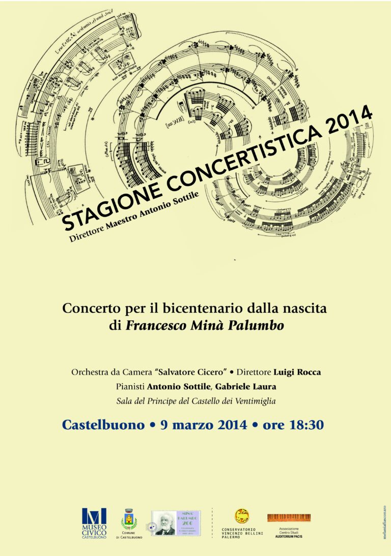 Concerto dell’Orchestra Salvatore Cicero per il bicentenario di Minà Palumbo