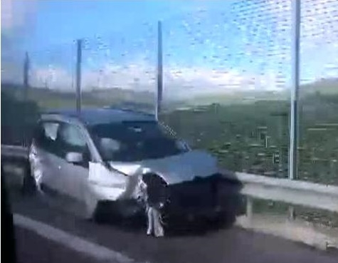 Auto sbanda prima di Tremonzelli