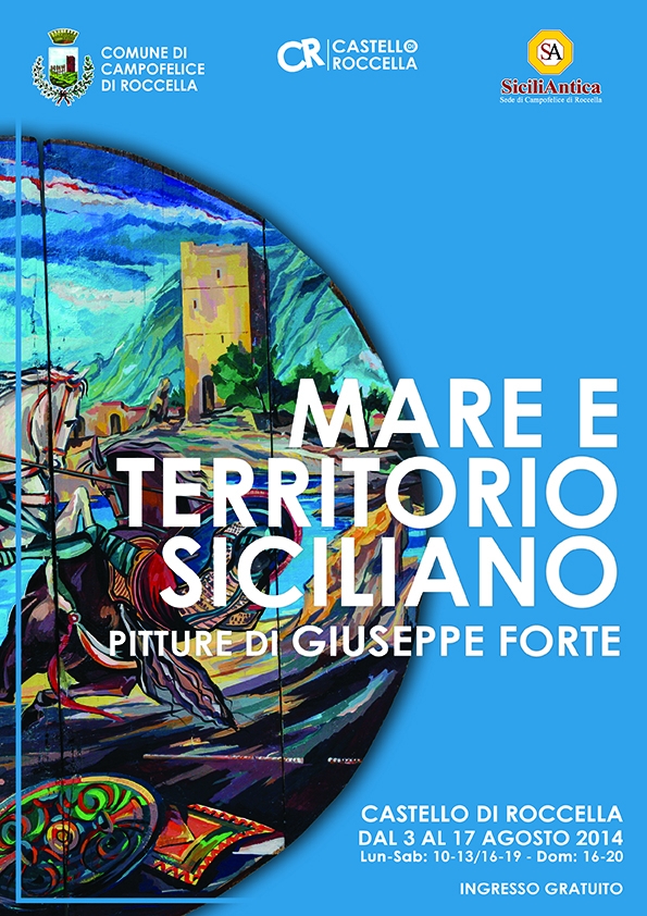 Giuseppe Forte e la sua “Mare e territorio siciliano” al Castello di Roccella