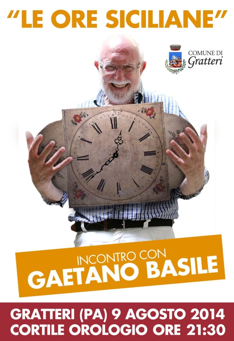 Gratteri: “le ore siciliane”, incontro con Gaetano Basile