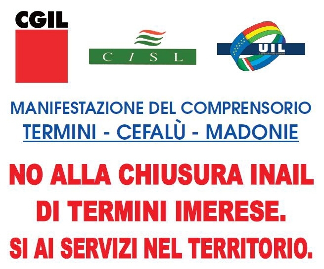 Inail. Il sindacato si mobilita per scongiurare la chiusura. Assemblea cittadina il 19 novembre