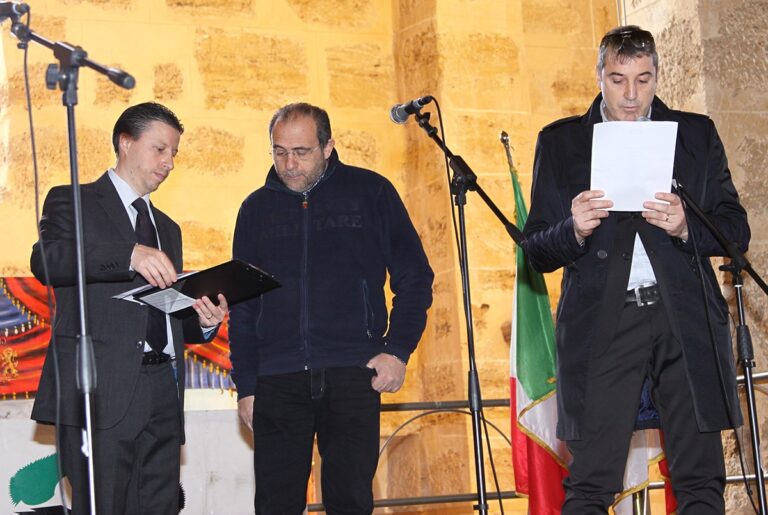 Antonio Barracato premiato dall’Osservatorio per lo sviluppo e la legalità