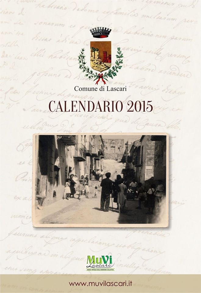 Il calendario 2015 del comune di Lascari disponibile con un clic anche per gli emigrati