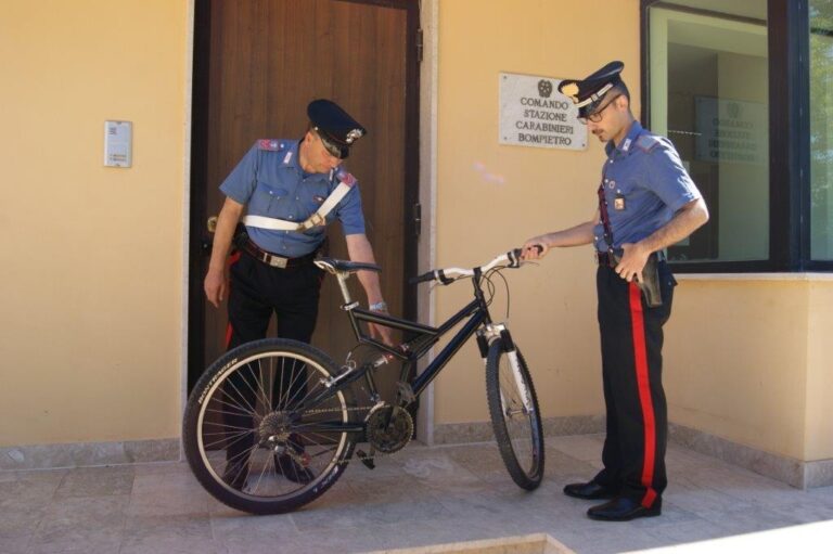 Ritrovata bicicletta rubata ad un ragazzino. 29enne denunciato per ricettazione