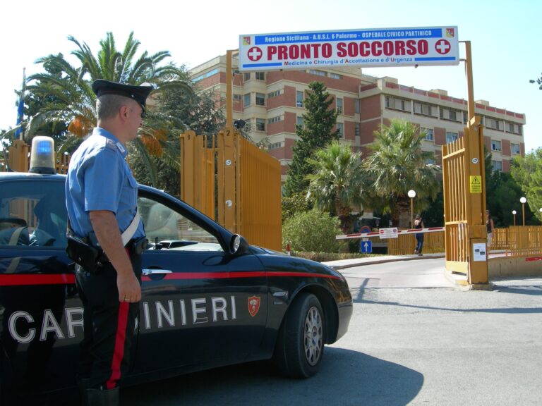 Trappeto: disoccupato arrestato per danneggiamento e resistenza