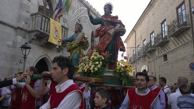 I santi Pietro e Paolo festeggiati  fino al 29 giugno