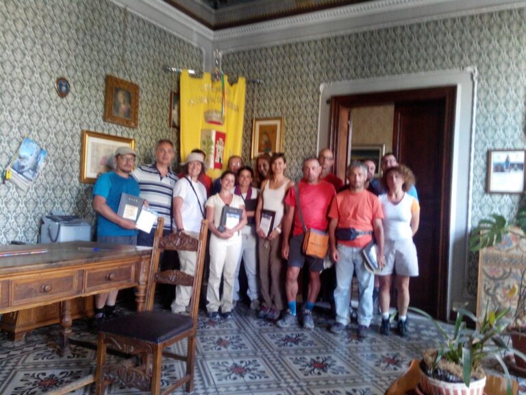 Via Francigena: i pellegrini nel borgo madonita