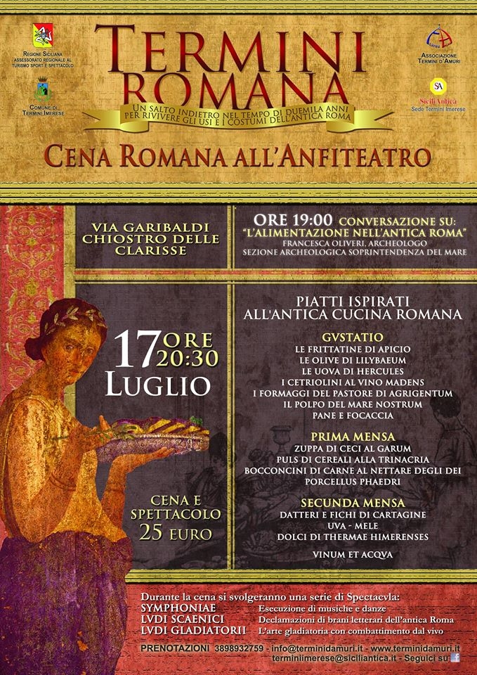 Cena romana all’Anfiteatro