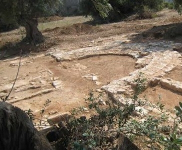 Chiesa di età bizantina rinvenuta durante i lavori di ampliamento del Cimitero