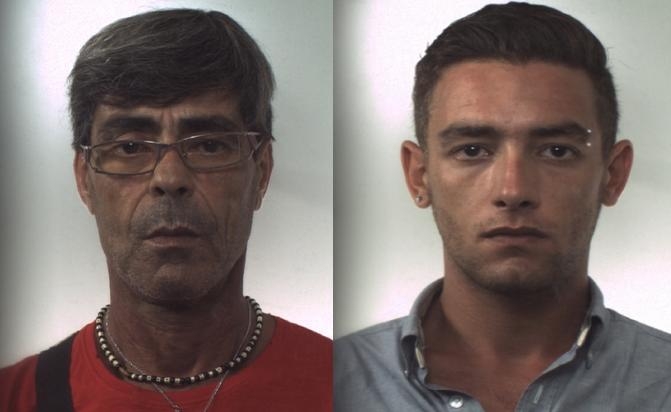 Padre e figlio arrestati sulla S.S. 113 per spaccio di droga