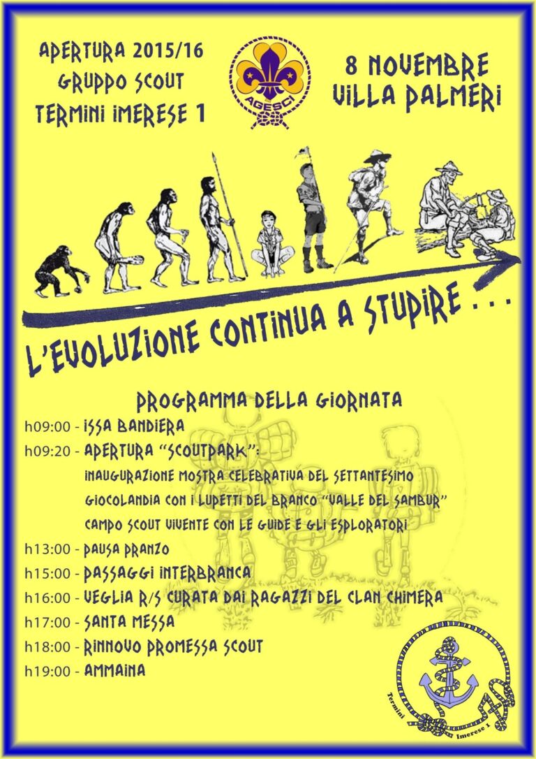 Apertura nuovo anno sociale per il gruppo scout