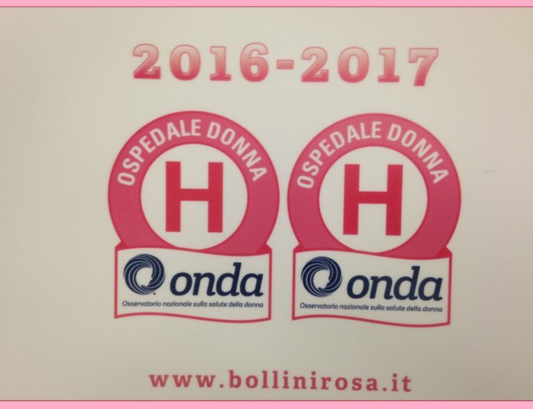 Osservatorio donna riconferma 2 bollini rosa per l’Ospedale Giglio di Cefalù