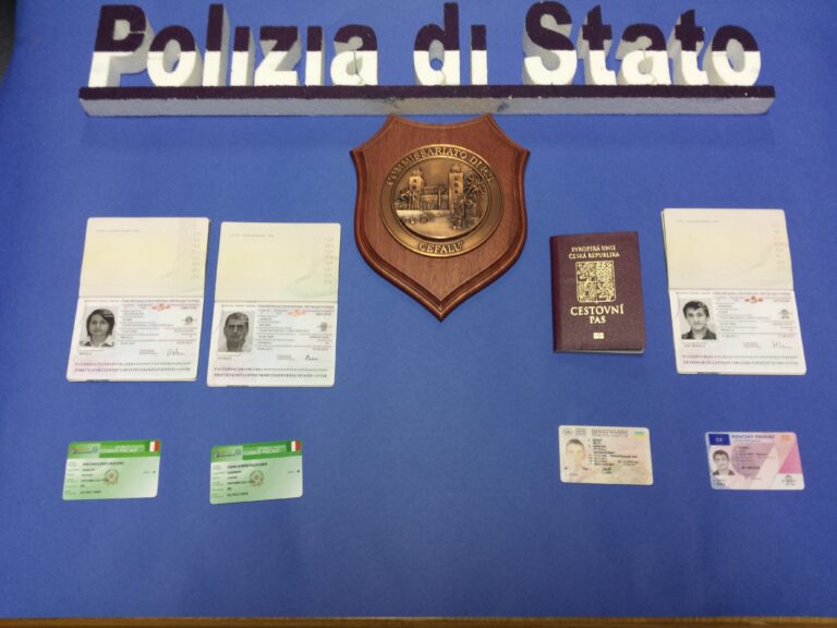 Polizia Cefalù arresta 3 cittadini ucraini con documenti falsi