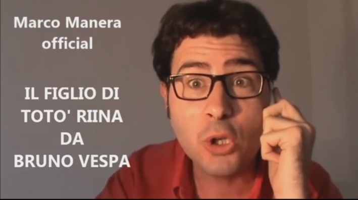 Il figlio di Totò Riina da Bruno Vespa