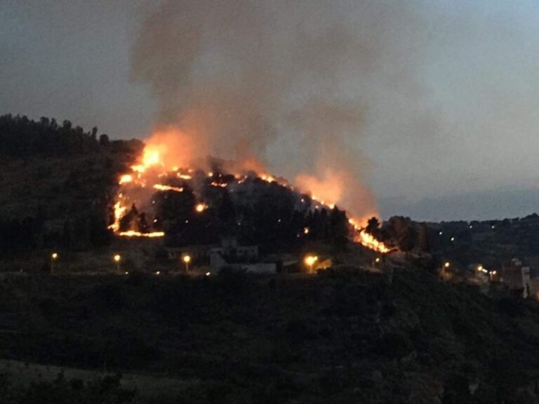 Emergenza incendi boschivi, il M5S chiede subito la convenzione con la direzione regionale del Corpo Nazionale dei Vigili del Fuoco