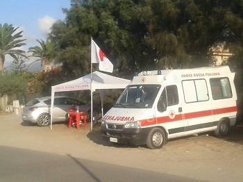 Notte di Ferragosto a Campofelice. Tanti interventi sanitari della Croce rossa italiana