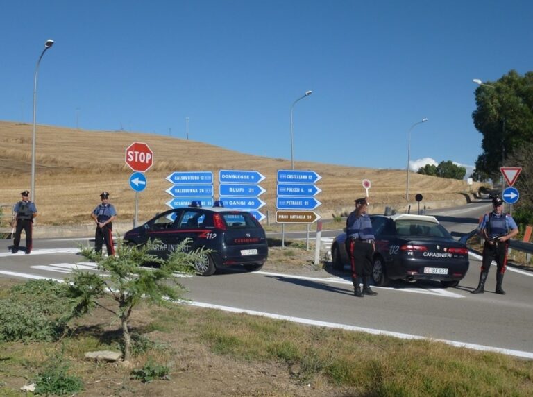Controlli straordinari dei carabinieri per Ferragosto: denunciate nove persone tra Alimena, Gangi, Geraci Siculo e Petralia
