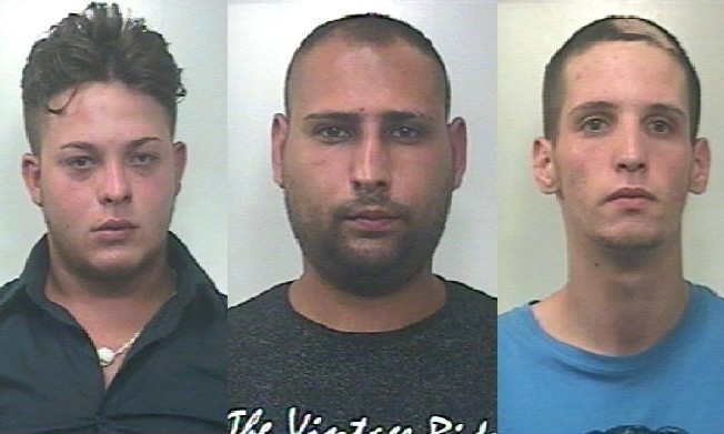 Tre giovanissimi tentano di rapinare una banca. Arrestati dai carabinieri e condotti al Cavallacci di Termini