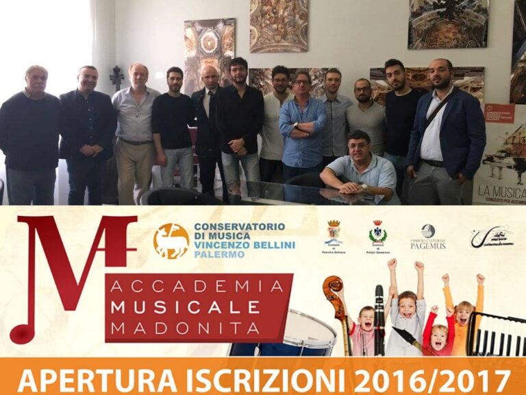 Nasce l’Accademia Musicale Madonita. Gli studenti potranno frequentare i corsi base del Conservatorio a Petralia Sottana e Polizzi