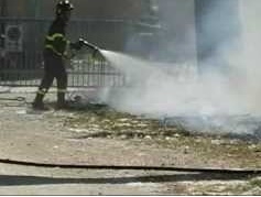 Brucia la sterpaglia al Belvedere di Termini Imerese, intervengono i Vigili del fuoco di Brancaccio