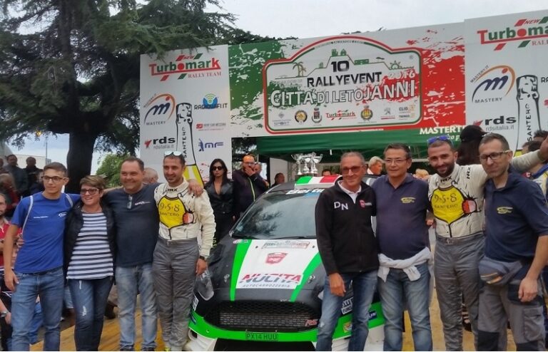 Automobilismo. Giuseppe e Andrea Nucita, su Ford Fiesta R5 hanno vinto la decima edizione del Rally Event