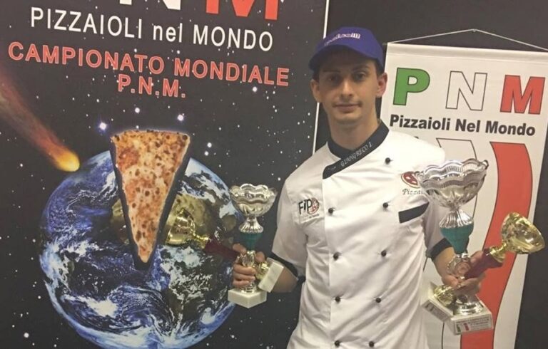 Giovane pizzaiolo di Campofelice si classifica al 5° posto al Campionato mondiale della Pizza piccante