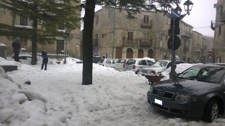 A Petralia Soprana ancora scuole chiuse a causa della neve