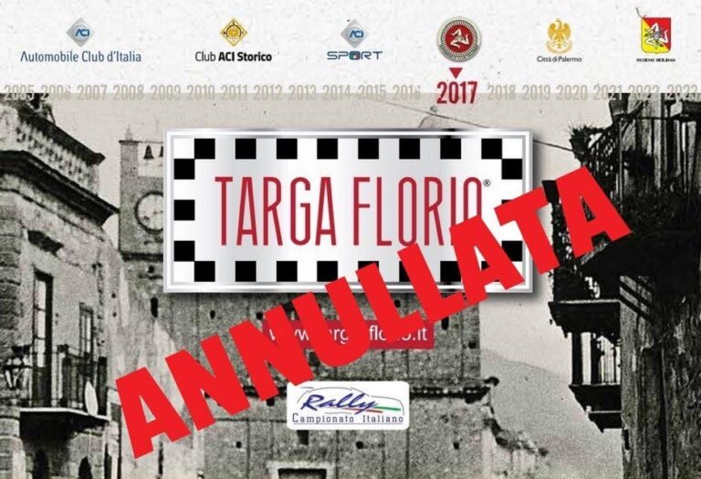 Targa Florio: il cordoglio a metà
