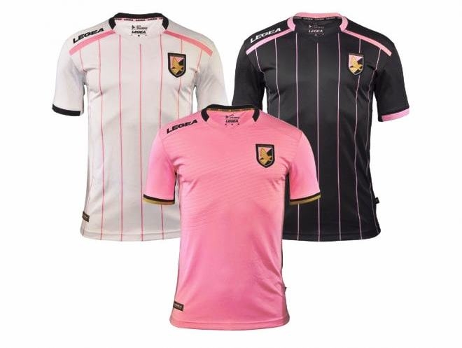 Ecco le nuove maglie del Palermo