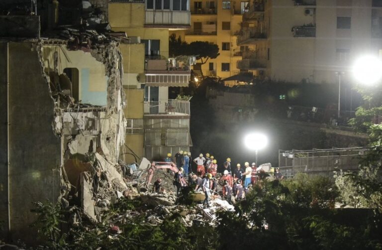 Sono otto del vittime del crollo della palazzina