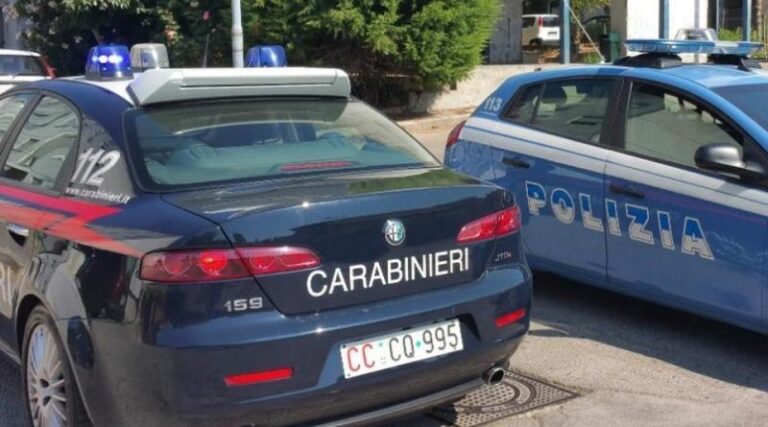 Zona industriale di Brancaccio. Polizia e Carabinieri sventano il saccheggio di un capannone: due arresti