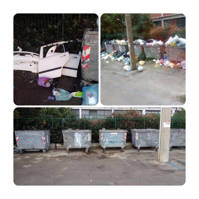Area industriale di Termini: ripulita la discarica abusiva davanti i cancelli della Bienne Sud