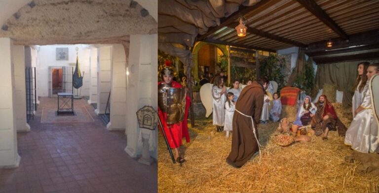 Visita solidale organizzata da BCsicilia alla cripta di Danisinni e al Presepe vivente