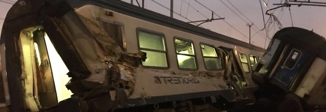 Il treno deragliato per binario ceduto?