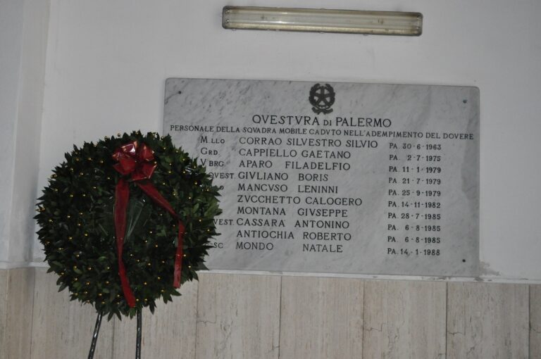 La Polizia commemora Natale Mondo nel trentesimo anniversario della sua uccisione