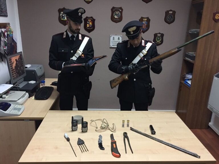 Tre bracconieri arrestati durante la notte dai Carabinieri dopo un lungo inseguimento