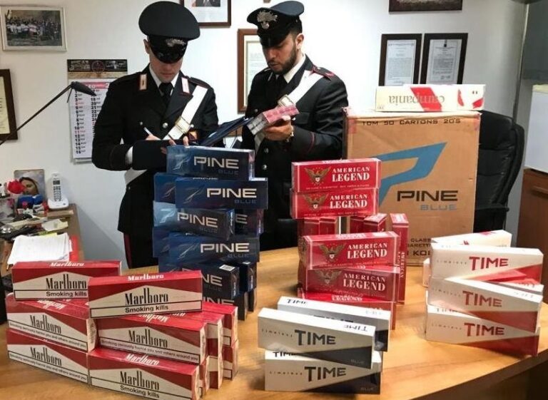 Maxi sequestro di sigarette di contrabbando. 10.712 pacchetti: un vero record