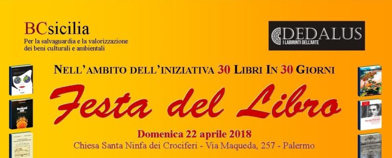 Si conclude con la Festa del libro la rassegna di BCsicilia “30 Libri In 30 Giorni”. Per tutti i partecipanti 300 volumi in regalo