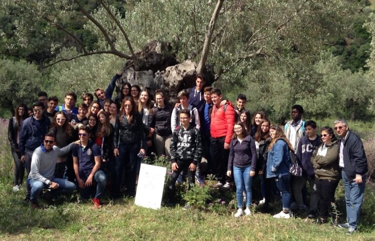L’alberghiero Ipseoa di Castellana Sicula in visita a San Mauro per “Il Borgo degli Ulivi”