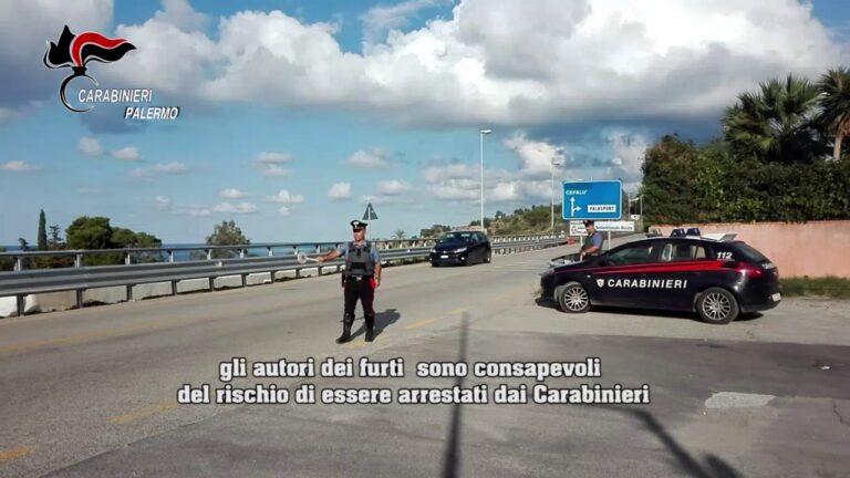 I Carabinieri di Cefalù arrestano dieci persone per furto di rame